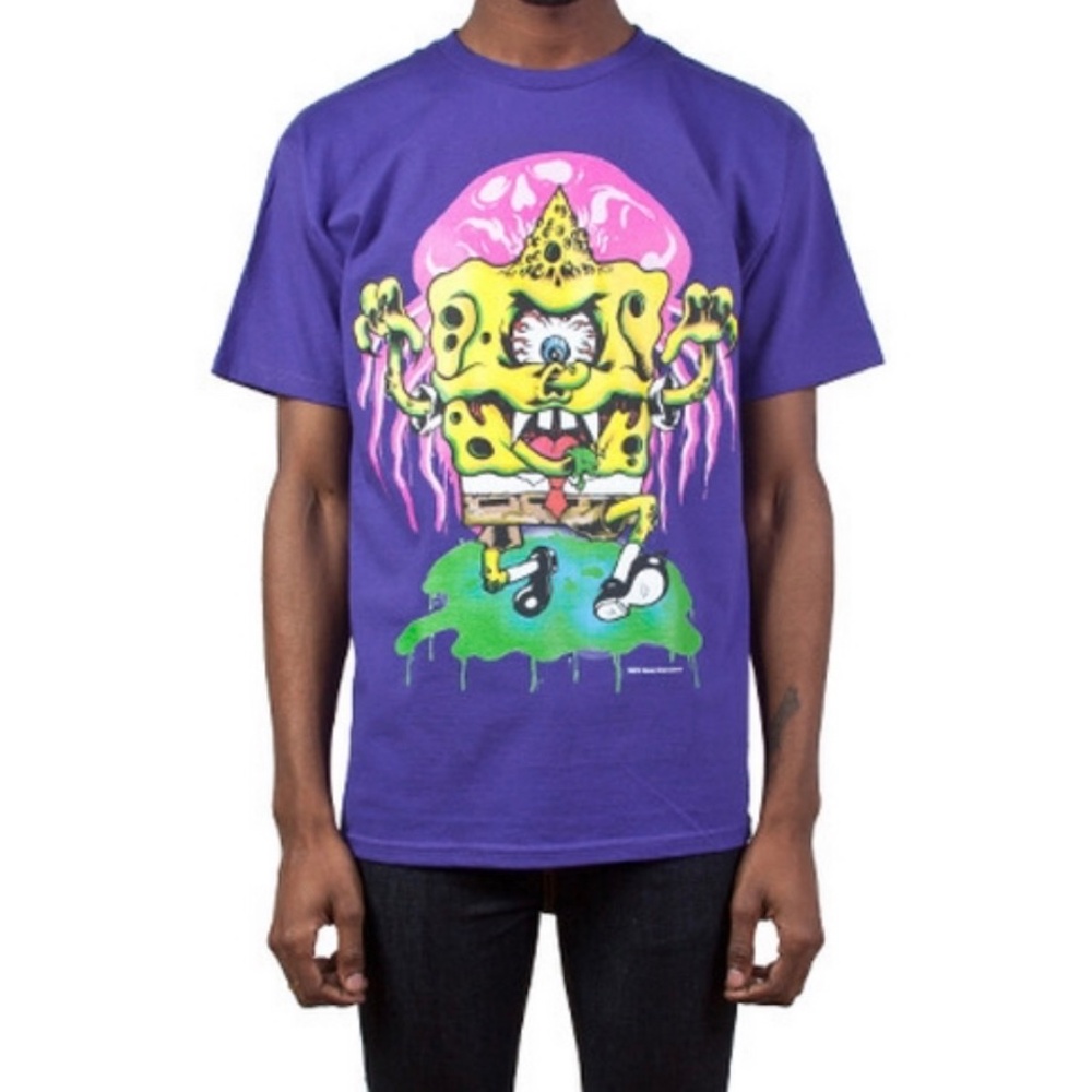 Spongebob x Mishka t shirt size s SpongeBob square pants - Picture 3 of 4